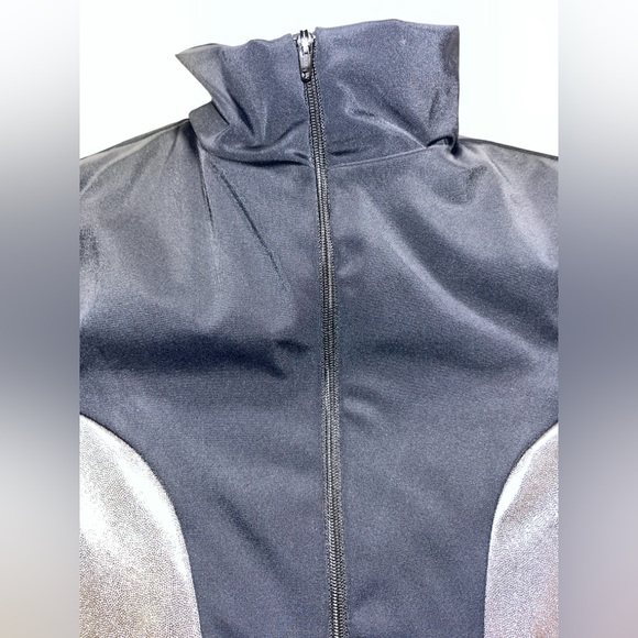 Balera Metallic zip front leotard - Picture 8 of 9